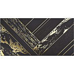 Конверт для денег " Миленд " Dream Cards Soft Touch Без названия- Черный, золотая геометрия, 164*85мм, фольга, без текста