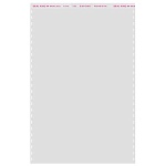 Пакет с клеевым клапаном 10*15см 25мкм, размер клеевого клапана 5см, 100шт в упаковке