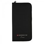 Пенал для кистей " Сонет " 14*27см 15 отделений, полистер, черный