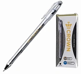 Ручка гелевая CROWN черная (1511130)