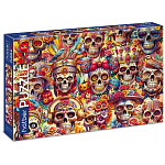 Пазлы " Hatber " 500элементов Premium Калейдоскоп красок 48*33см, картонная упаковка