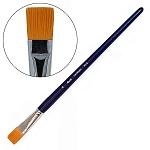 Кисть " Vista-Artista " Gallery синтетика плоская №22 длинная ручка