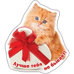 Магнит виниловый " Хорошо " 612 Лучше тебя не бывает!