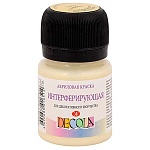 Краска акриловая " Decola " 20мл интерферирующая золотая