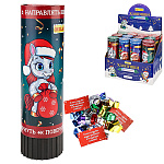 Хлопушка " Миленд " Символ года- Сказочные пони 15см серпантин фольгированный, с предсказаниями