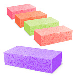Губка " Housemaid " Прямоугольная 200*110*50мм ассорти (без возможности выбора цвета), крупнопористая, б/уп