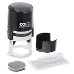 Печать самонаборная " Colop " 1 круг, d=40, черная, касса в комплекте