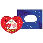 Открытка " Мир поздравлений " 425 Когда ты дома..., 130*104мм, без отделки, с художественным конвертом, текст