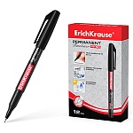 Маркер для CD/DVD " Erich Krause " FP-50 черный 0,6мм пулевидный наконечник перманентный