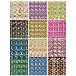 Бумага для декорирования и творчества " Hobby Time " 29*29см 12л №9 Цветы двухсторонняя, 80г/м2, пакет, европодвес