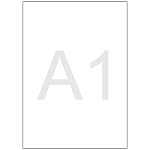 Ватман " Гознак " БОЛЬШОЙ ФОРМАТ А1 610*860 200г/м2, в упаковке 100л