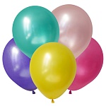 Шар латексный " Браво " металлик 5"/12,5см ассорти