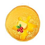 Плакат фигурный " Империя поздравлений " 933 А4 Блин, без отделки