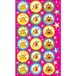 Наклейки-похвала " Мир открыток " 0-11 А6 Зверята, без отделки