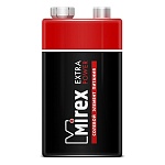 Батарейка " Mirex " Крона 9V солевая, блистер