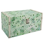 Шкатулка-сундук деревянная " Gamma " №012 Весенние лепестки, 300*170*150мм, замок, в пакете