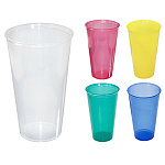 Стакан 0,6л " Милих " пластиковый, ассорти (без возможности выбора цвета)