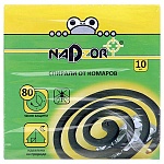 Средство от комаров " Nadzor " Спираль черная 10шт малодымные, без запаха