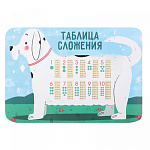 Настольное покрытие для лепки " Пчелка " 330*230мм Таблица сложения
