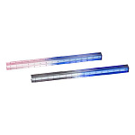 Линейка " deVente " Degrade 30см, акриловая, прямоугольный параллелепипед, прозрачная, радужная