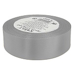 Лента атласная " KWELT " 25мм*22,85м серебро