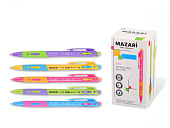 Ручка шар. автоматическая VIVA Синяя 1,0 смен.стерж.асс.5цв