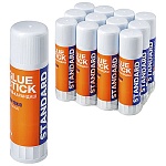 Клей-карандаш " Глобус " Стандарт 35гр, основа PVP, в термоусадочной пленке