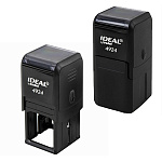 Оснастка для печати " Trodat " Ideal 40*40мм корпус квадратный синий, защитня крышка