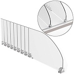 Разделитель пластиковый обламывающийся DIV 120-B, высота 120мм, длина 185-385мм