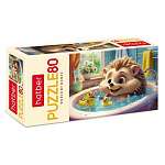 Пазлы " Hatber "  80элементов Spa для ёжика 23*16,5см, картонная упаковка