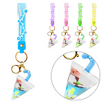 Брелок-антистресс " KWELT" Зонт, ассорти (без возможности выбора цвета), 4*6*4см, петля, карабин, металлическое кольцо, пакет