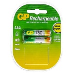 Аккумулятор " GP " LR03 750 2шт Ni-Mh