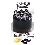 Мини-гирлянда топпер " Открытая планета " 975 Ведьмы не стареют! Торт, без отделки