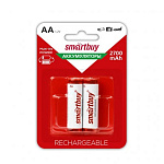 Аккумулятор " Smartbuy " NiMh AA/2BL 2700 mAh 2шт, пальчиковый