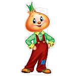 Плакат фигурный " Мир открыток " 0-35 А4 Чиполлино