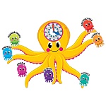 Украшение " Мир поздравлений " 988 Движ-декор Осьминожка. Время, дни недели, 187см