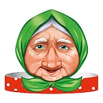 Головной убор " Империя поздравлений " 478 Бабка