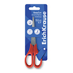 Ножницы " Erich Krause " EasyCut 13,5см пластиковые ручки, ассорти, картонная упаковка, европодвес