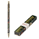 Ручка подарочная шариковая автоматическая " Bruno Visconti " Flora, Лесные ягоды, синяя 0,7мм, толщина письма 0,5мм, металлический корпус, покрытие прозрачный лак, цвет корпуса - multicolor, металлический наконечник, металлический клип, подарочная упаковк