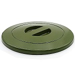 Крышка для ведра " Миленд " 10л Хаки пластик