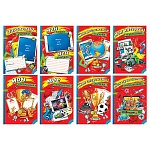 Комплект разделителей для портфолио " Мир открыток " 8-99 Мои достижения, 8шт