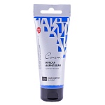 Краска акриловая " Сонет "  75мл туба синяя светлая