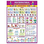 Плакат " Мир открыток " 0-02 А2 Математика для дошкольников
