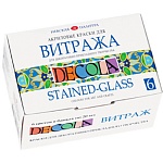 Набор акрил витраж " Decola " 6*20мл