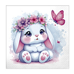 Салфетки бумажные 3-слойные " Pero " Prestige Чудесная 20шт, 100% целлюлоза, 33*33см