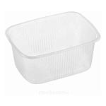 Контейнеры 250мл 100шт прозрачные 108*82мм (без крышек)