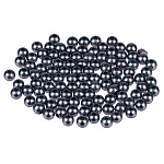 Набор бусин " Zlatka " №19 4мм*100шт, серые, пластик, пакет, европодвес