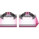 Банкетная карточка без надписи " Империя поздравлений " 150 Голуби, 94*67мм, фольга