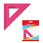 Треугольник " Erich Krause " Bubble Gum, 45*/9см, пластиковый, ассорти, дисплей