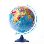Глобус политический с подсветкой от батареек 320мм " Globen " батарейки в комплект не входят, картонная коробка